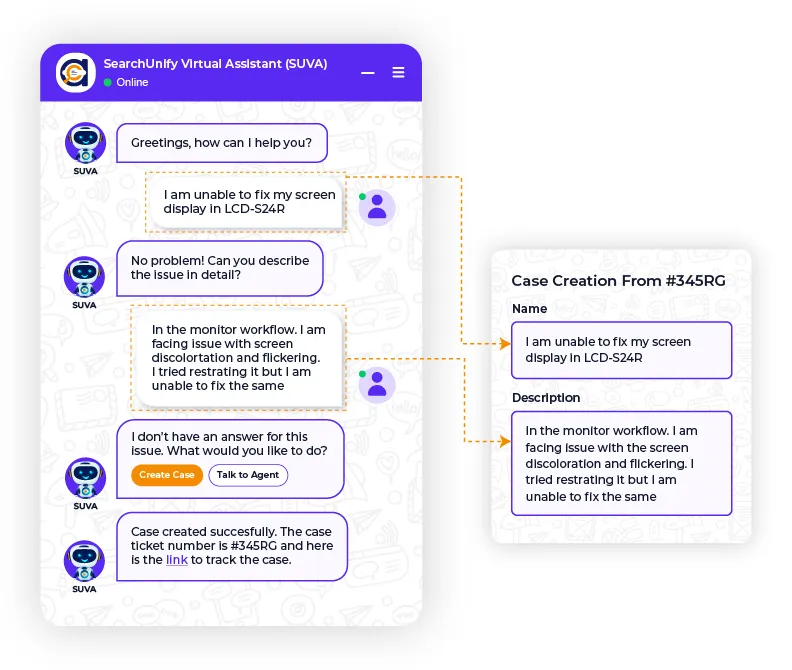 Reduce Self-Service Effort with Direct Case Creation from within the Virtual Assistant