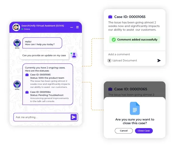 Supercharge Self-service with Streamlined Case
                        Management