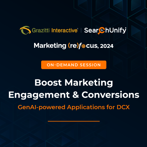 [On-Demand]: Boost Your Marketing Engagement & Conversions with GenAI-Powered Applications for DCX
