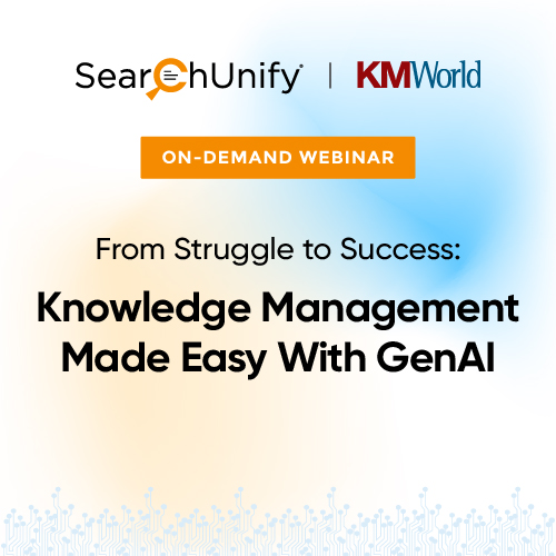 From Strugle to Success Knowledge Management Made Easy With GenAI