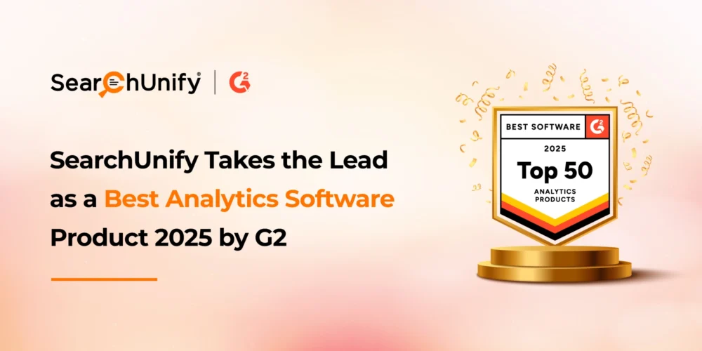 SearchUnify Takes the Lead as a Best Analytics Software Product 2025 by G2