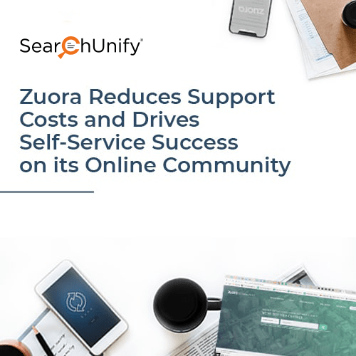 Zuora Redefines Discovery and Elevates Engagement on its Online Community with SearchUnify