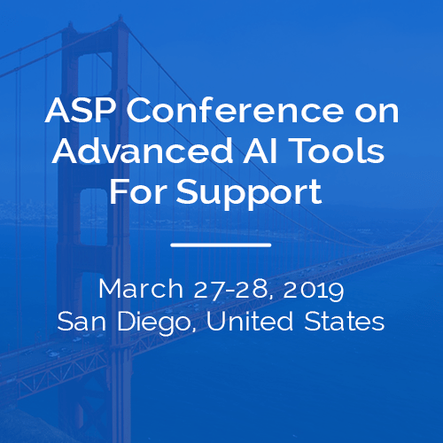 ASP Conference on Advanced AI Tools For Support3757