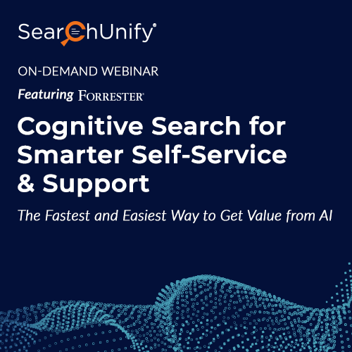 Cognitive Search for Smarter Self-Service & Support15747