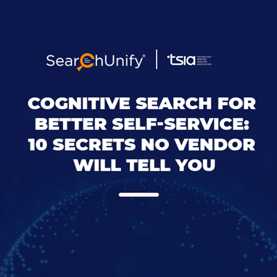 SearchUnify & TSIA to Host Webinar on Impeccable Search Implementation to Drive Self-Service Success