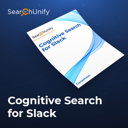 Cognitive Search for Slack