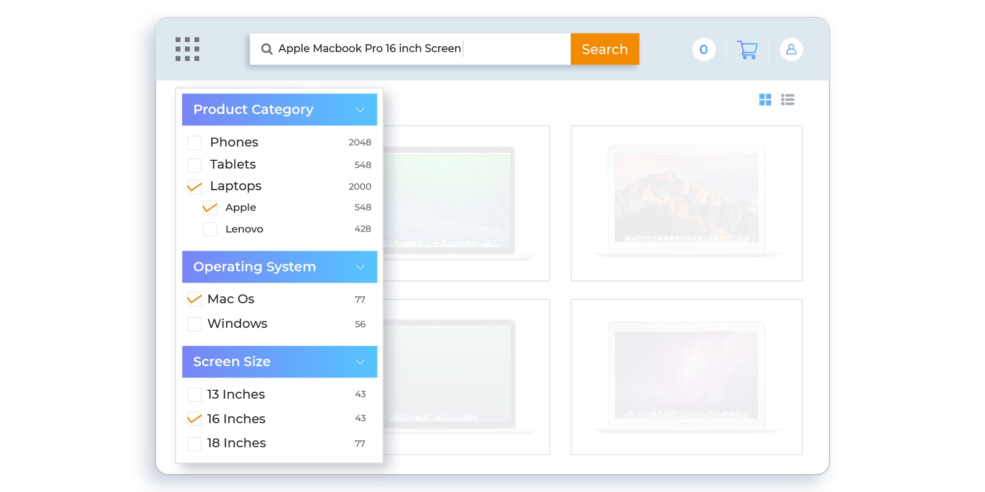 Provide Filters for Category-Based Merchandising