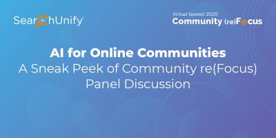 AI for Online Communities: A Sneak Peek of Community re(Focus) Panel Discussion