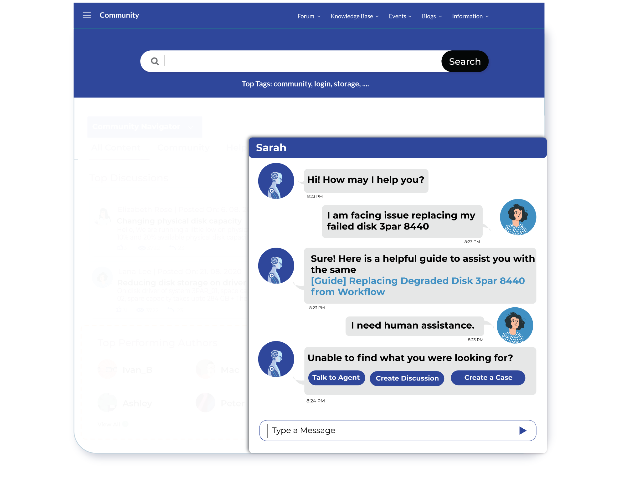 Augmented Chatbot Interactions