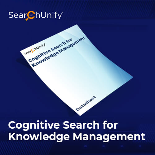 Cognitive Search for Knowledge Management