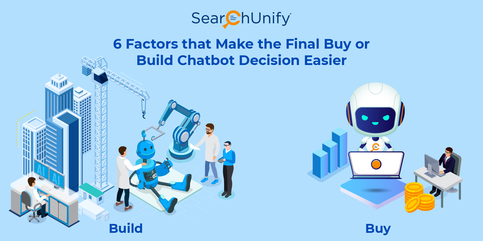 6 Factors that Make the Final Buy or Build Chatbot Decision Easier