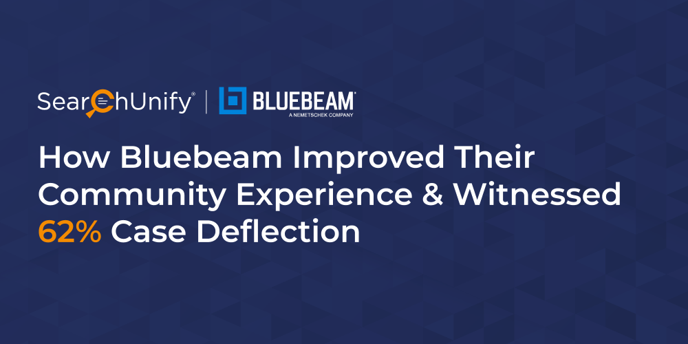 How Bluebeam Improved Their Community Experience & Witnessed 62% Case Deflection