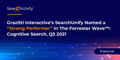 Grazitti Interactive’s SearchUnify Named a Strong Performer in The Forrester Wave™: Cognitive Search, Q3 2021