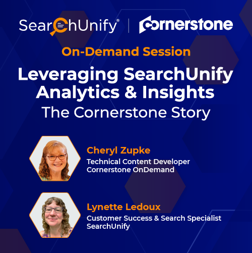 Leveraging SearchUnify Analytics and Insights: The Cornerstone Story15774