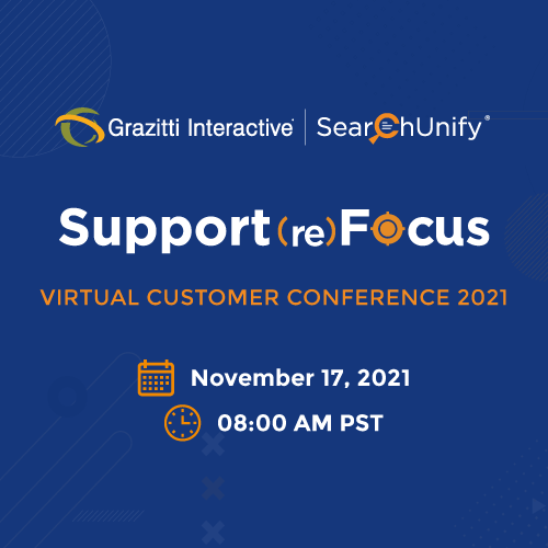 Support (re)Focus 2021 – A Virtual Customer Conference14391