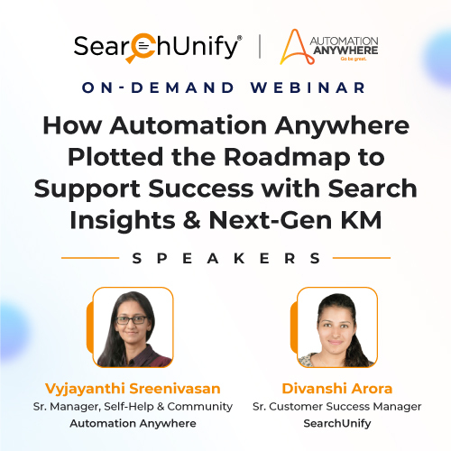 How Automation Anywhere Plotted the Roadmap to Support Success with Search Insights & Next-Gen KM15755