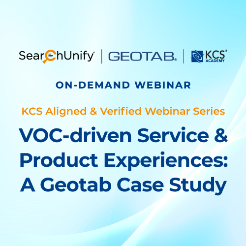 VOC-driven Service and Product Experiences: A Geotab Case Study15748