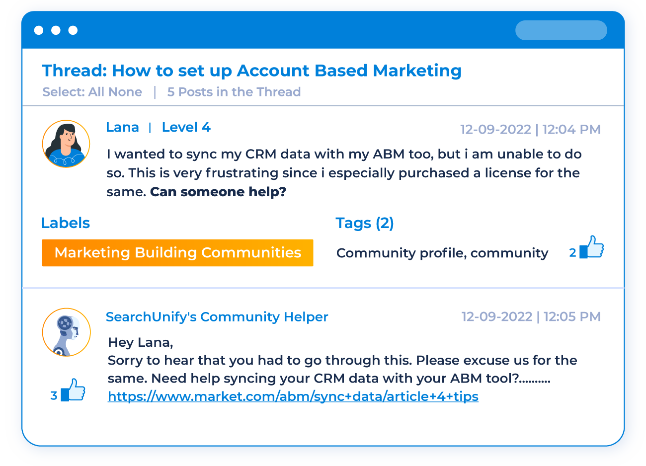 SearchUnify+ inSided: A Winning Formula to Ace Customer Success