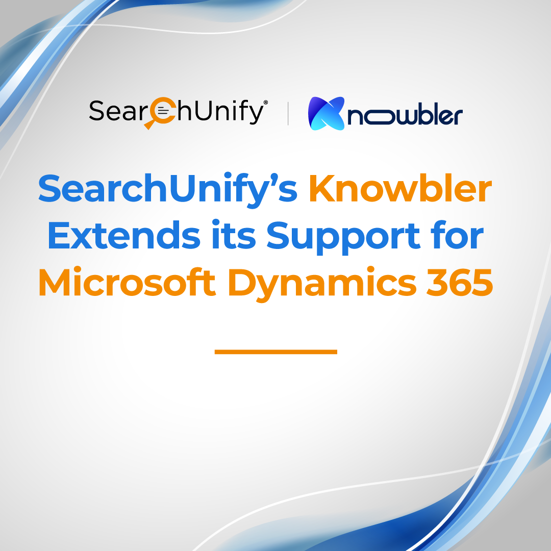 SearchUnify’s Knowbler Extends its Support for Microsoft Dynamics 365