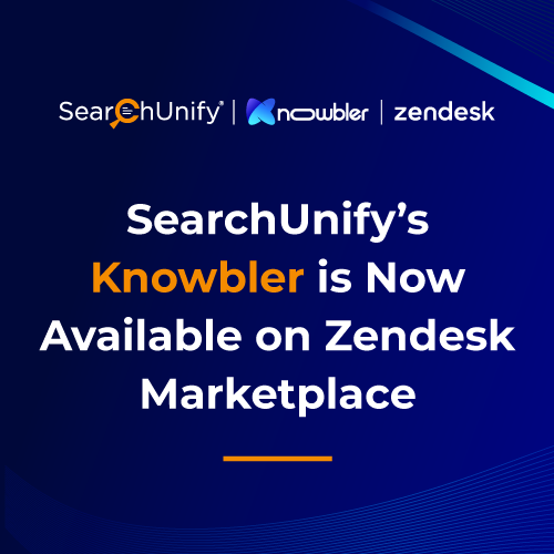 SearchUnify’s Knowbler is Now Available on Zendesk Marketplace
