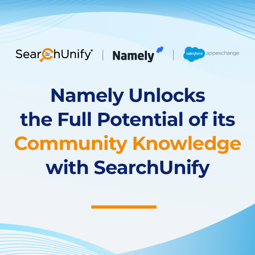 Namely Unlocks the Full Potential of its Community Knowledge with SearchUnify