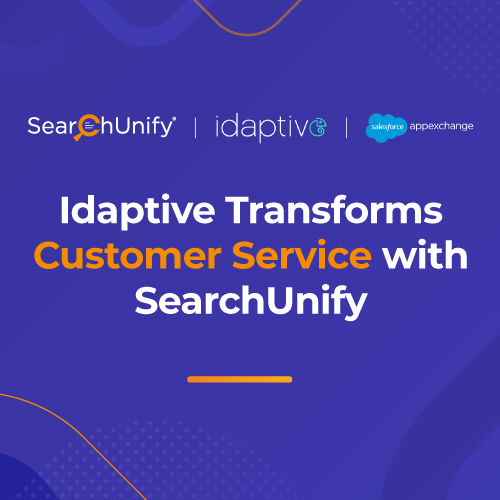 Idaptive Transforms Customer Service with SearchUnify