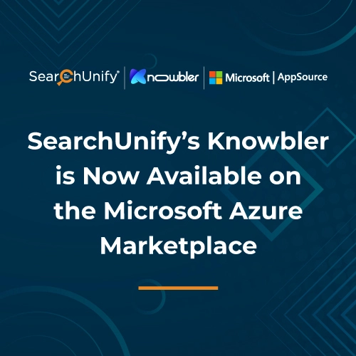 SearchUnify’s Knowbler is Now Available on the Microsoft Azure Marketplace