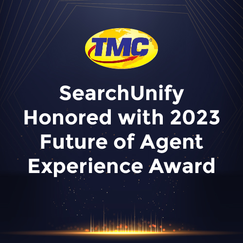 SearchUnify Honored with 2023 Future of Agent Experience Award
