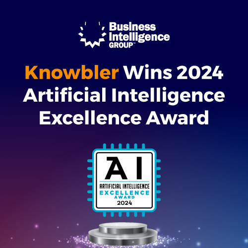 SearchUnify’s Knowbler Wins 2024 Artificial Intelligence Excellence Award