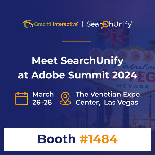 Meet SearchUnify at Adobe Summit 2024