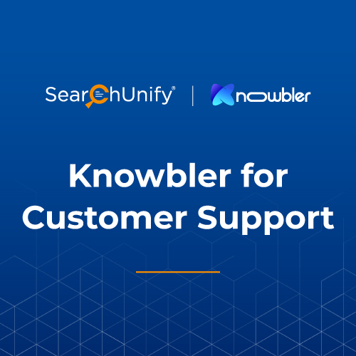 Knowbler For Salesforce, Straight From SearchUnify’s AI Experts