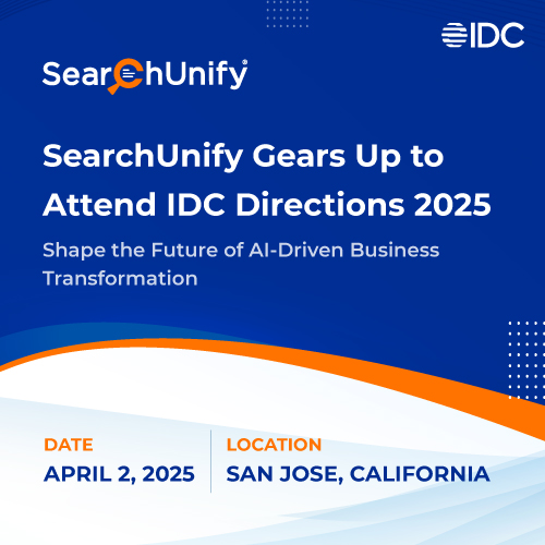 SearchUnify is Attending IDC Directions 202523479