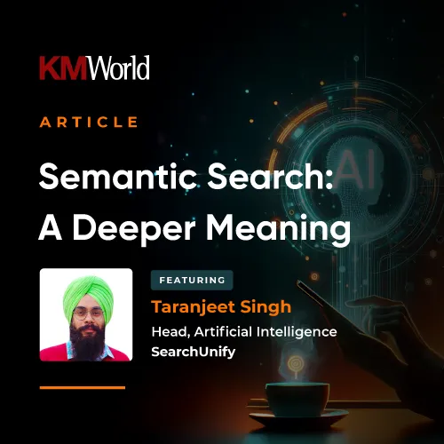 Semantic Search: A Deeper Meaning