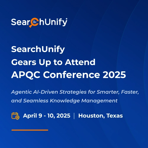 SearchUnify at the APQC Process & Knowledge Management Conference 202524091